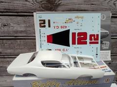 Salvinos Jr Bobby Allison 1971 Dodge Charger Nascar Model Kit