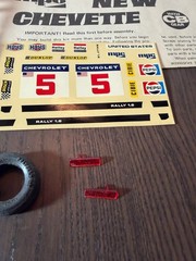 VINTAGE 1/25 MPC NEW CHEVETTE MODEL CAR KIT 1976 1-7702 Sealed Parts Bag!!