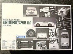 Gunze Sangyo 1/24 Austin Healy Sprite Mk-1 High-Tech Model Kit Prod 1985 NEW VTG