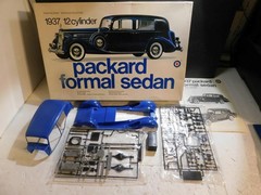 Entex 1:16 #9002 1937 Packard Formal Sedan 12 Cylinder OBN