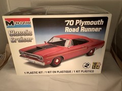 MonoGram 1970 Plymouth Road Runner 1:24 Model Kit #850892 New Open Box