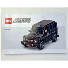 LEGO Speed Champions Mercedes-Benz 63 G Class SUV 76924 Black G-Wagon Car Model
