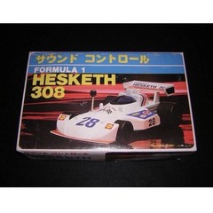 Sonic Control Formula 1 Hesketh 308 Plastic Model Kit White Racing Car MPN 2763