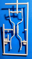 32 FORD SPEEDWAGON – EXHAUST SYSTEM – REVELL 7606 – MODEL CAR KIT PARTS LOT