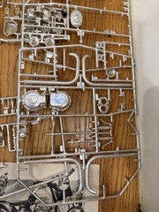 Revell Triumph 100 motorcycle model kit 1/8 scale H-1231 for parts asis