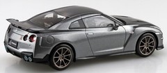 Aoshima 1/32 Snap Kit Nissan R35 GT-R Dark Metal Grey Color-coded from JP 13714