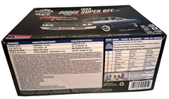 Monogram 1969 Dodge Super Bee 440 Six Pack 1/24 Scale Plastic Model Kit (B255)