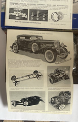 VINTAGE HUBLEY MODEL A PHAETON METAL KIT NO. 856K-300 NEVER ASSEMBLED IN THE BOX