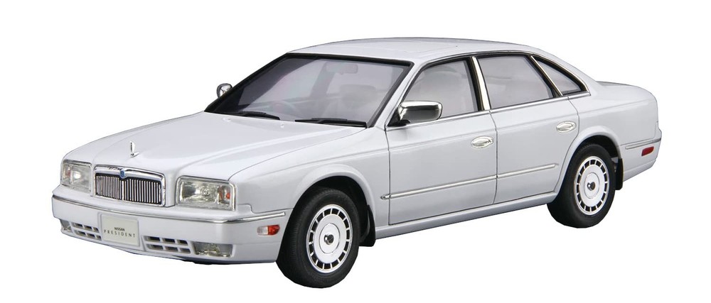 Aoshima 1/24 Model No.89 Nissan G50 President JS/Infiniti Q45 1989 Plastic Model