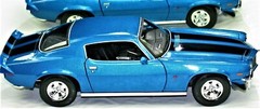 Race Car 69 Camaro Z28 Chevy Hot Rod Custom Built Metal Body Model 55 57 1957