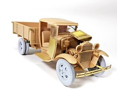 Detail 1:35 PE Set Cabin for scale model GAZ AA Hobby Boss