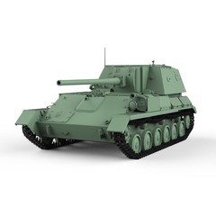 25mm Military Model Kit Soviet SU-85A 85mm D-5S Tank Destroyer