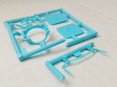 1957 Corvette SHROUD HOSES RADIATOR SWAY BAR from AMT 1:25 Model Kit 57