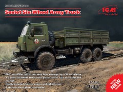 ICM 35001 – Soviet Six-Wheel Army Truck – 1:35 Scale Plastic Model Kit