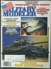 Military Modeler Volume 18 Number 7 July 1991 – Pre Owned!
