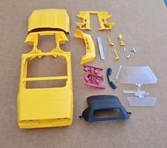 Monogram 1/24 1987 CHEVY CORVETTE ROADSTER INDYCAR OFFICIAL PACE CAR BODY