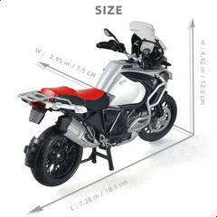 Miniature motorcycle Risopen 1:12 for BMW R1250 GS, plastic with elements from