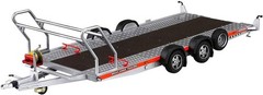 Aoshima Brian James Trailers A4 Transporter 1/24 Scale Model Kit from Japan