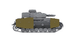 Pz.Kpfw. IV Ausf. F1 Vorpanzer & Schürzen (3 in 1) – Border Model BT-003 sk