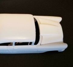 Resin Bubble Hood for ’55 Chevy Bel Air Sedan AMT 1/25. HOT! NEW!