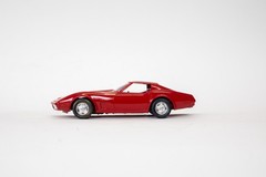 1974 Chevrolet Corvette Stingray Red Promo Model Car w/ Original Box Vintage Dea