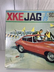 Revell Monogram XKE Jag 1/25 Scale Racing Plastic Model Car Kit Hobby