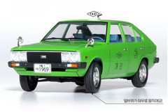 1/24 1970s Hyundai PONY TAXI CAP Mode Kit + Driver Figure #15140 Academy