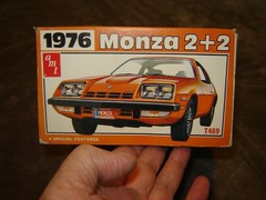 AMT T469 Model kit Monza 2+2 Box Opened 1976 Kit Ex Started Condition Original