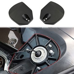 Black Engine Bay Shock Protection Panel Cover Trim for Chevrolet Corvette C8