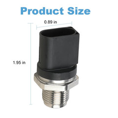 Fuel Rail Pressure Sensor Compatible with Detroit DD13 DD15 DD16, Sprinter 2T 3T