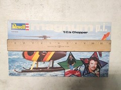 E3 Magnum PI Revell TC’s Chopper moidel kit UNUSED 1981