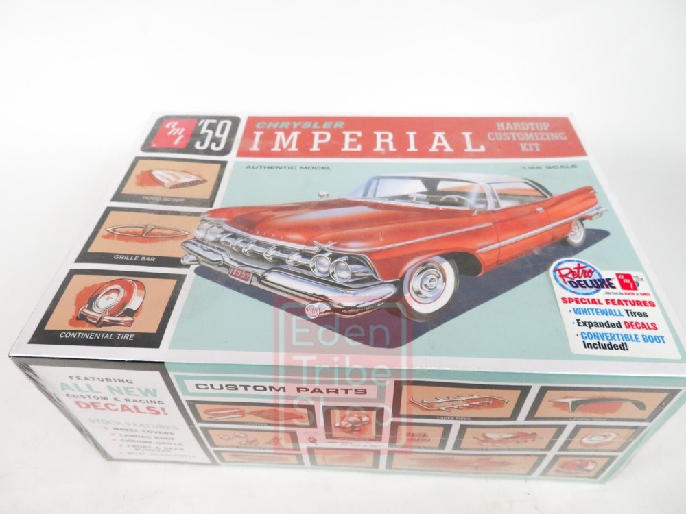 Chrysler Imperial 1959 Hardtop Customizing Kit 1:25 scale AMT Round 2 Models