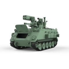 SSMODEL 1/144 Military Model Kit Brazil Osorio EE-T1/T2 Main Battle Tank