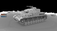 BDMBT025 1:35 Border Model Panzer Pz.Kpfw.IV Ausf.J Early/Mid & Rail Way