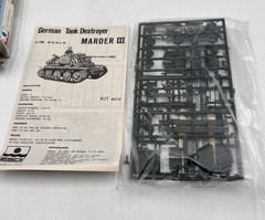 ESCI 8010 Marder III German Tank Destroyer WWII 1:72 Scale Plastic Model Kit
