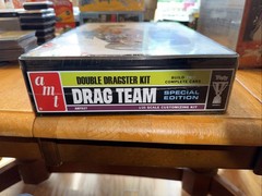 1:25 AMT Double Dragster Altered Fiat & Open Dragster FACTORY SEALED Model Kit