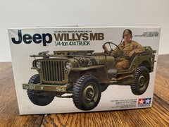 Jeep Willys MB 1/4-ton 4×4 Tamiya Item#35219 – new open box
