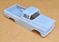 ABS-LIKE RESIN 3D PRINTED 1/25 1958 CHEVROLET APACHE PICKUP BODY