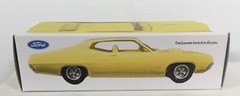New 1970 Ford Torino Cobra Yellow Custom Promo Model BOX ONLY….NO CAR