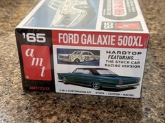 AMT 1965 FORD GALAXIE 500XL STOCK CAR FACTORY SEALED KIT! CIRCA 2014! VMCP!