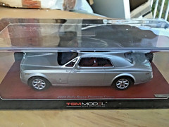1/43 TSM , Rolls Royce ,silver phantom coupe, met. Silver, mint !!!