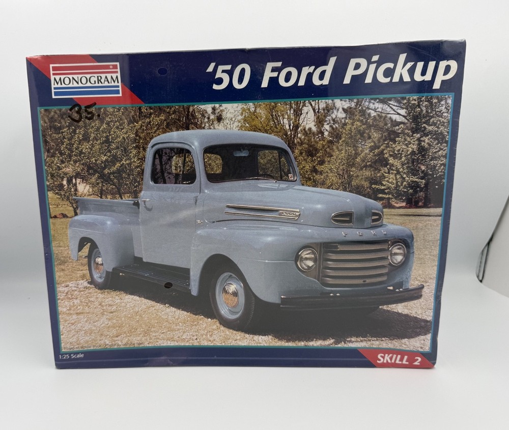 1950 Ford Pickup 1:25 Scale Model Kit Monogram