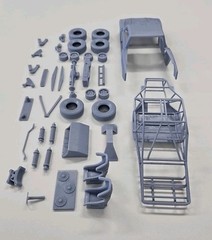 ABS-LIKE RESIN 3D PRINTED 1/35 HOONIGAN TROPHY TRUCK KIT