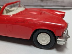 Vintage AMT Red 1957 Ford Thunderbird Friction Promo Car