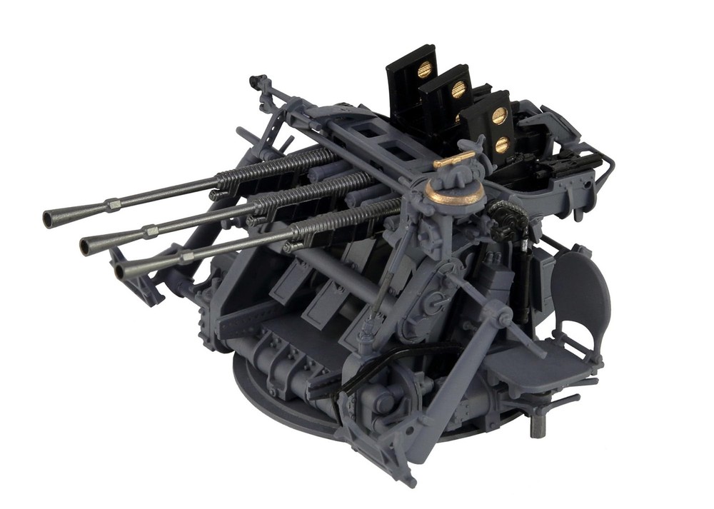 Pit-Road G47 Type 96 Triple AA Gun Model Kit 1/35
