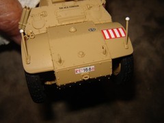 Built Vehicle/Tank 6 inches long Well Built & Painted Excellent Cond Nice Detail
