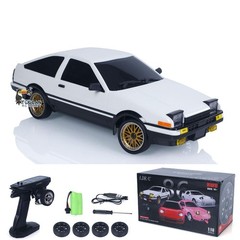 US Stock LDRC 1801 1/18 RC Drift Car RWD AE86 Racing Vehicles Flip Light W/Gyro