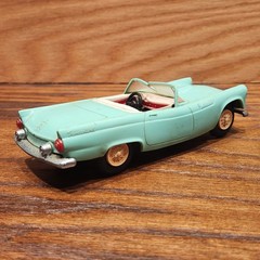 1956 Seafoam Green AMT FRICTION FORD T-BIRD THUNDERBIRD DEALER PROMO CAR