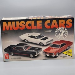 AMT/ERTL 1/25 Muscle Cars 3 Kit Set Parts Kit Bash Engine Motor Started 3