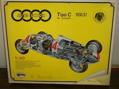 Auto Union 1/20 Scale Tipo C 16 Cilindri 1936/37